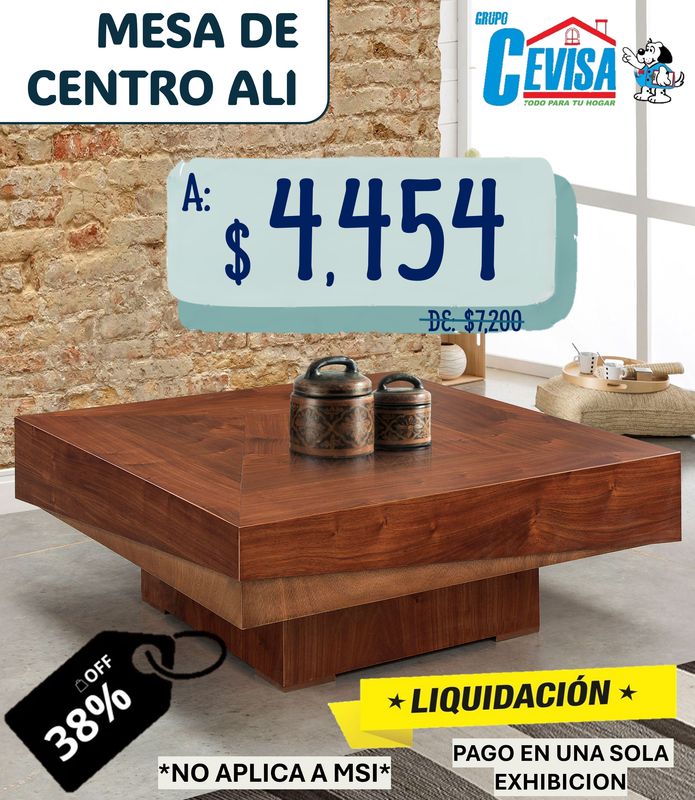 MESA CENTRAL ALI MESA CENTRAL ALI