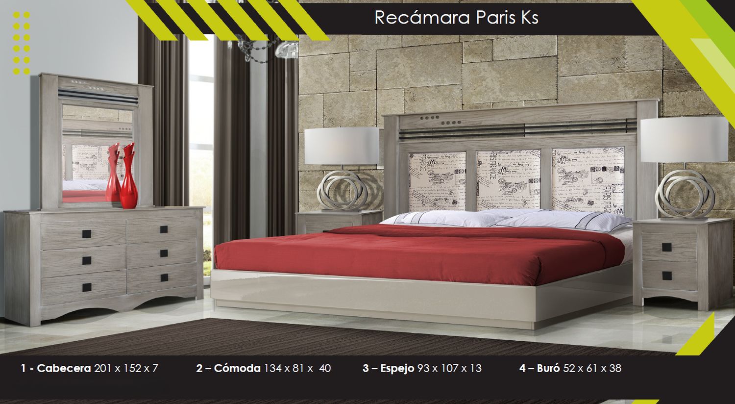 RECAMARA KING SIZE PARIS