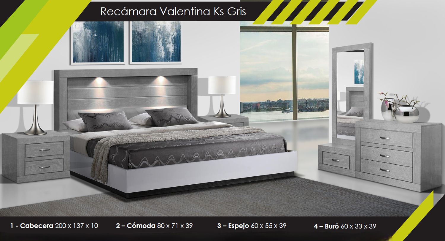 RECAMARA KING SIZE VALENTINA