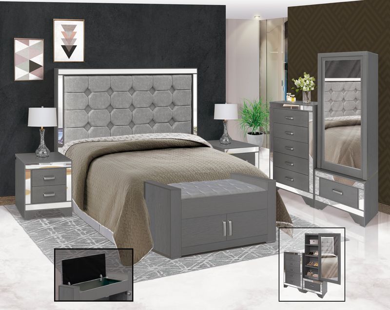 RECAMARA KING SIZE CRISTAL