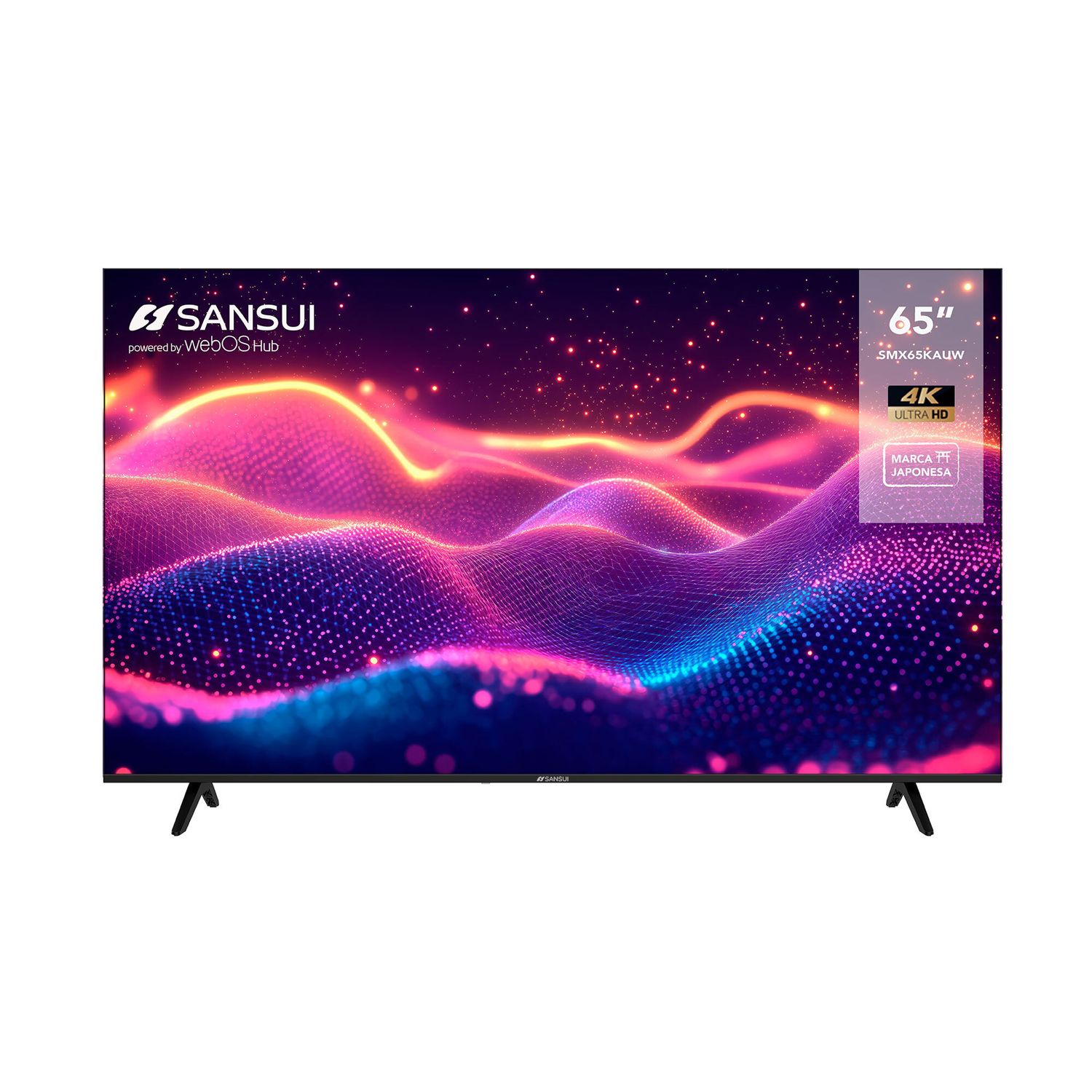 PANTALLA SANSUI 65" SMART TV UHD 4K SMX65KAUW