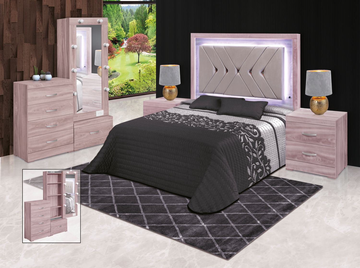 RECAMARA MATRIMONIAL MARIEL