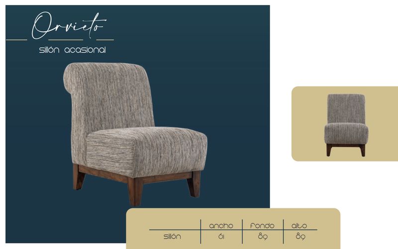 SILLON OCASIONAL ORVIETO SILLON OCASIONAL ORVIETO