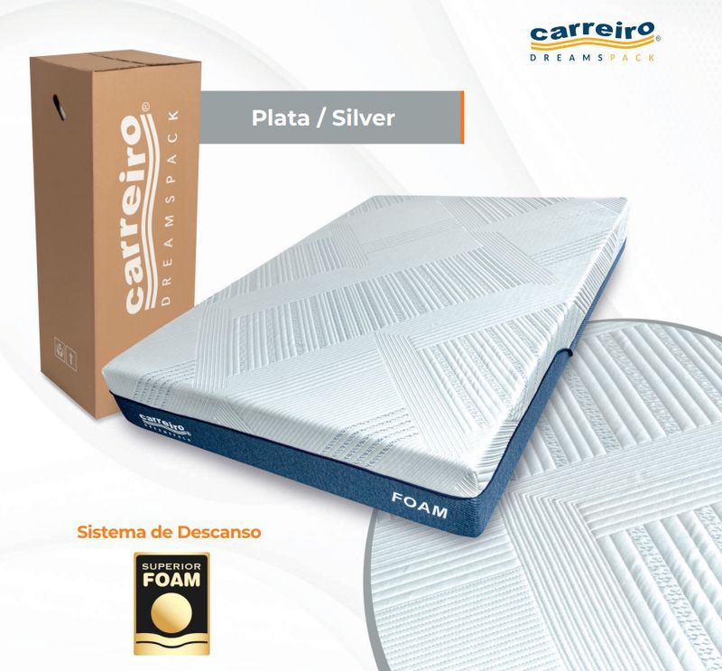 COLCHON KING SIZE DREAMSPACK PLATA COLCHON KING SIZE DREAMSPACK PLATA