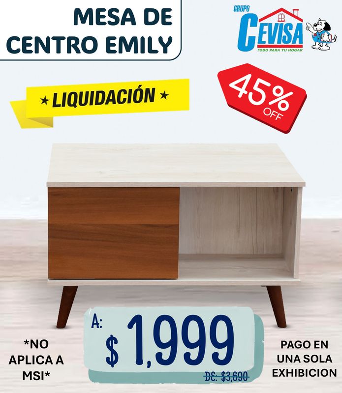 MESA CENTRAL EMILY MESA CENTRAL EMILY