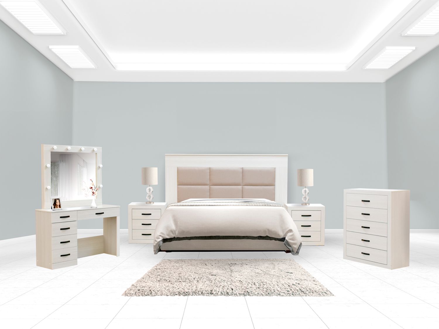 RECAMARA QUEEN SIZE-MATRIMONIAL HANNAH RECAMARA QUEEN SIZE-MATRIMONIAL HANNAH