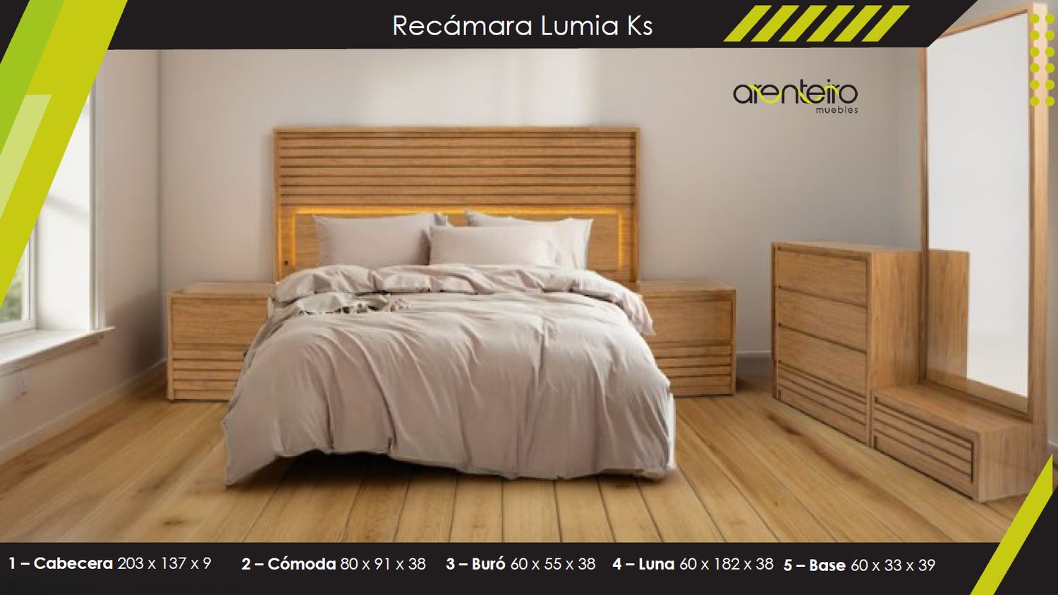 RECAMARA KING SIZE LUMIA RECAMARA KING SIZE LUMIA
