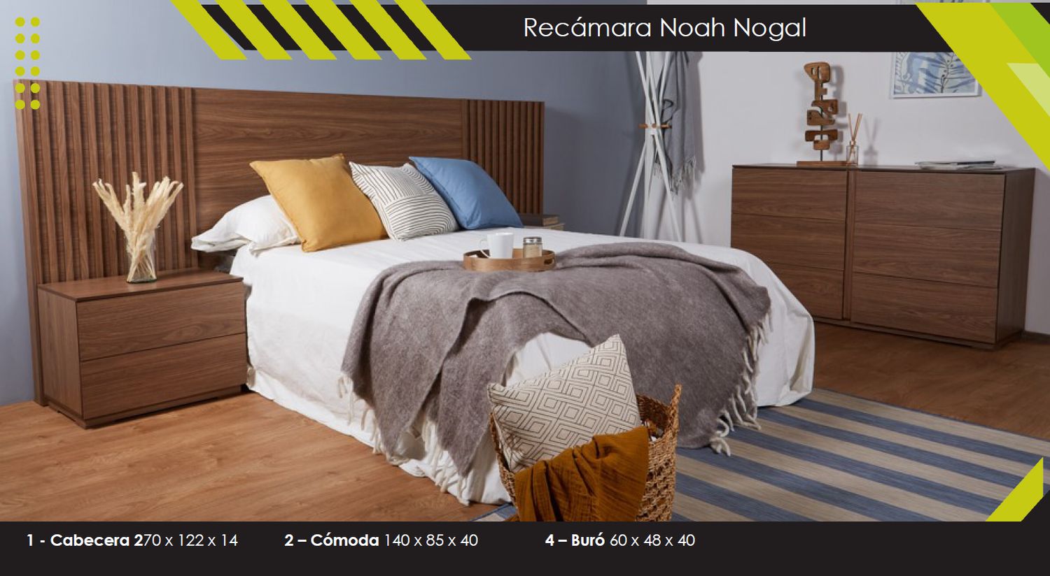 RECAMARA KING SIZE NOAH RECAMARA KING SIZE NOAH