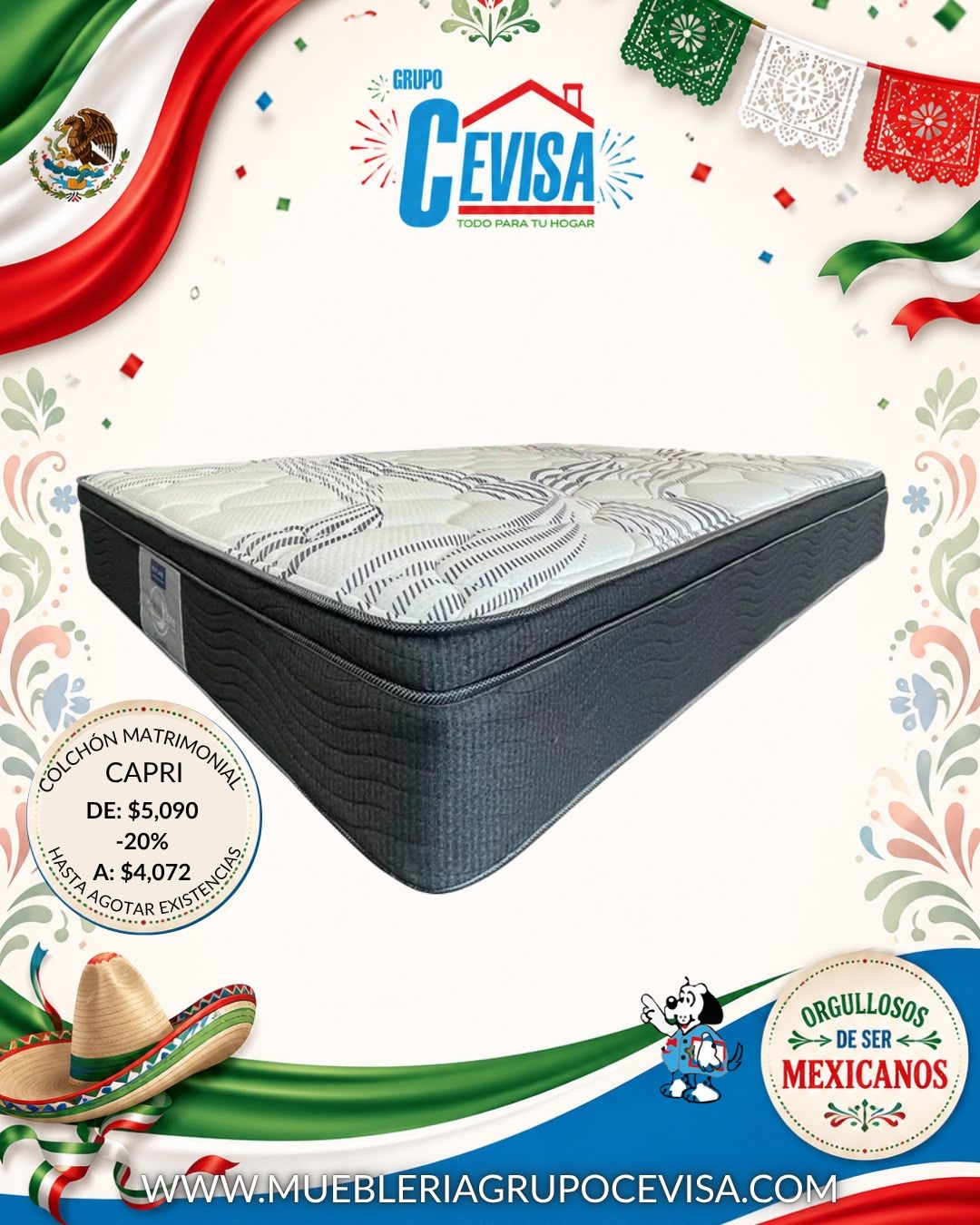 COLCHON MATRIMONIAL CAPRI