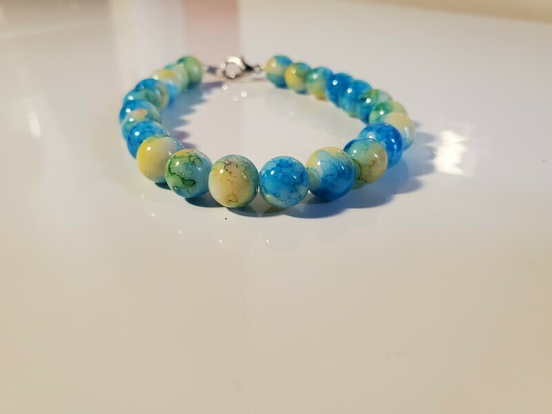 Blue Tie Die