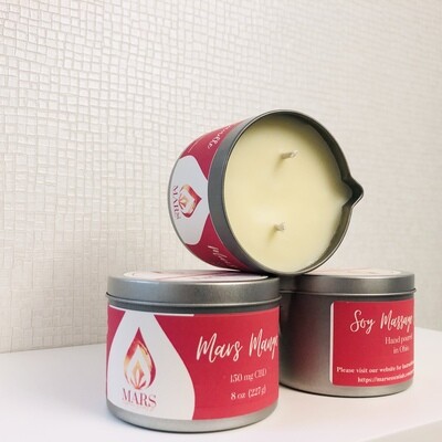 MARS Mango CBD Massage Candle