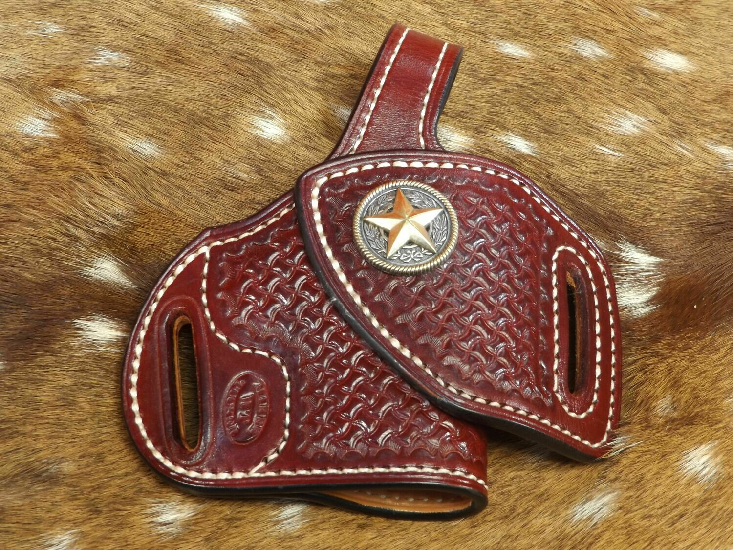 HF-1 Leather Holster with Concho