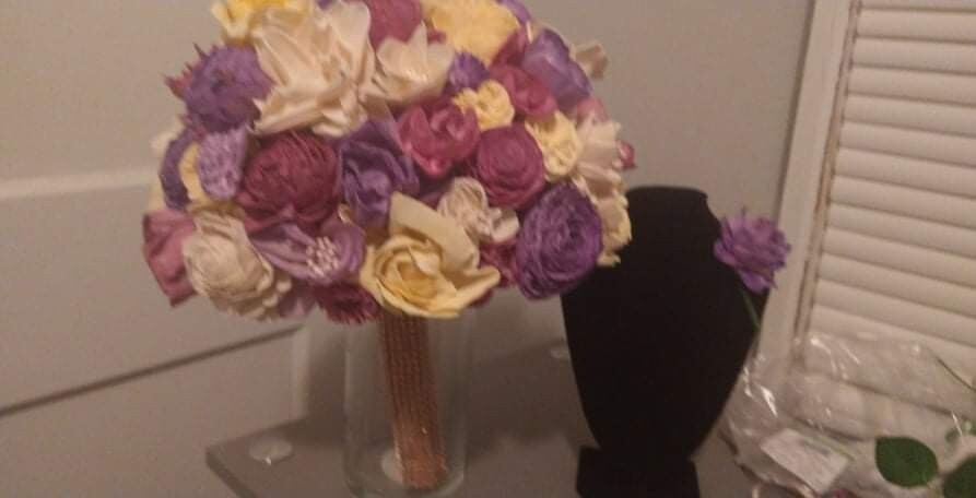 Wood Elegance Bridal Bouquet