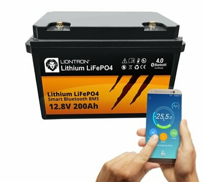 LIONTRON Lithium LiFePO4 LX Smart BMS 12,8V 200Ah LIONTRON Lithium LiFePO4 LX Smart BMS 12,8V 200Ah