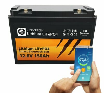 LIONTRON Lithium LiFePO4 LX Smart BMS 12,8V 150Ah LIONTRON Lithium LiFePO4 LX Smart BMS 12,8V 150Ah