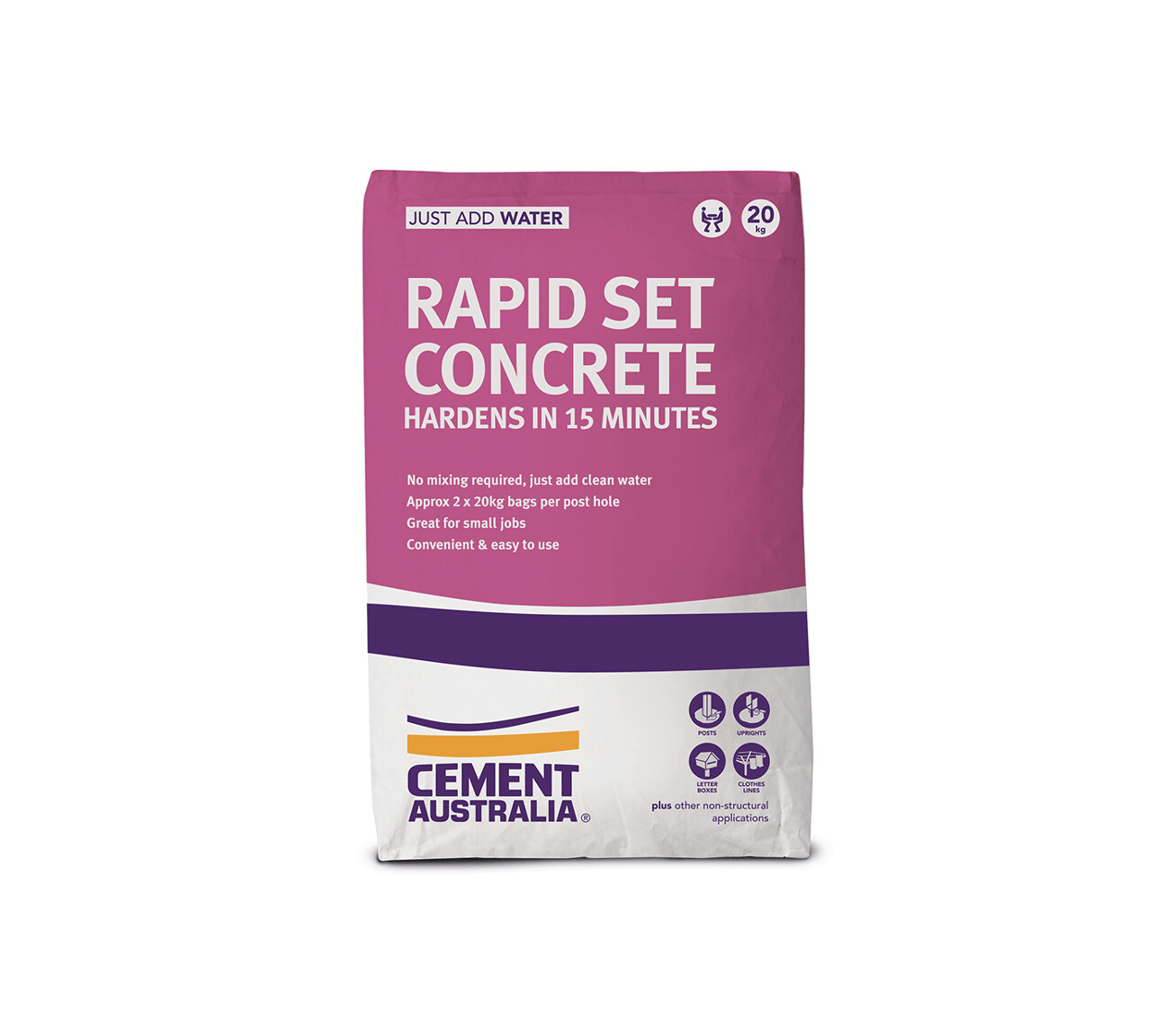 Rapid set concrete