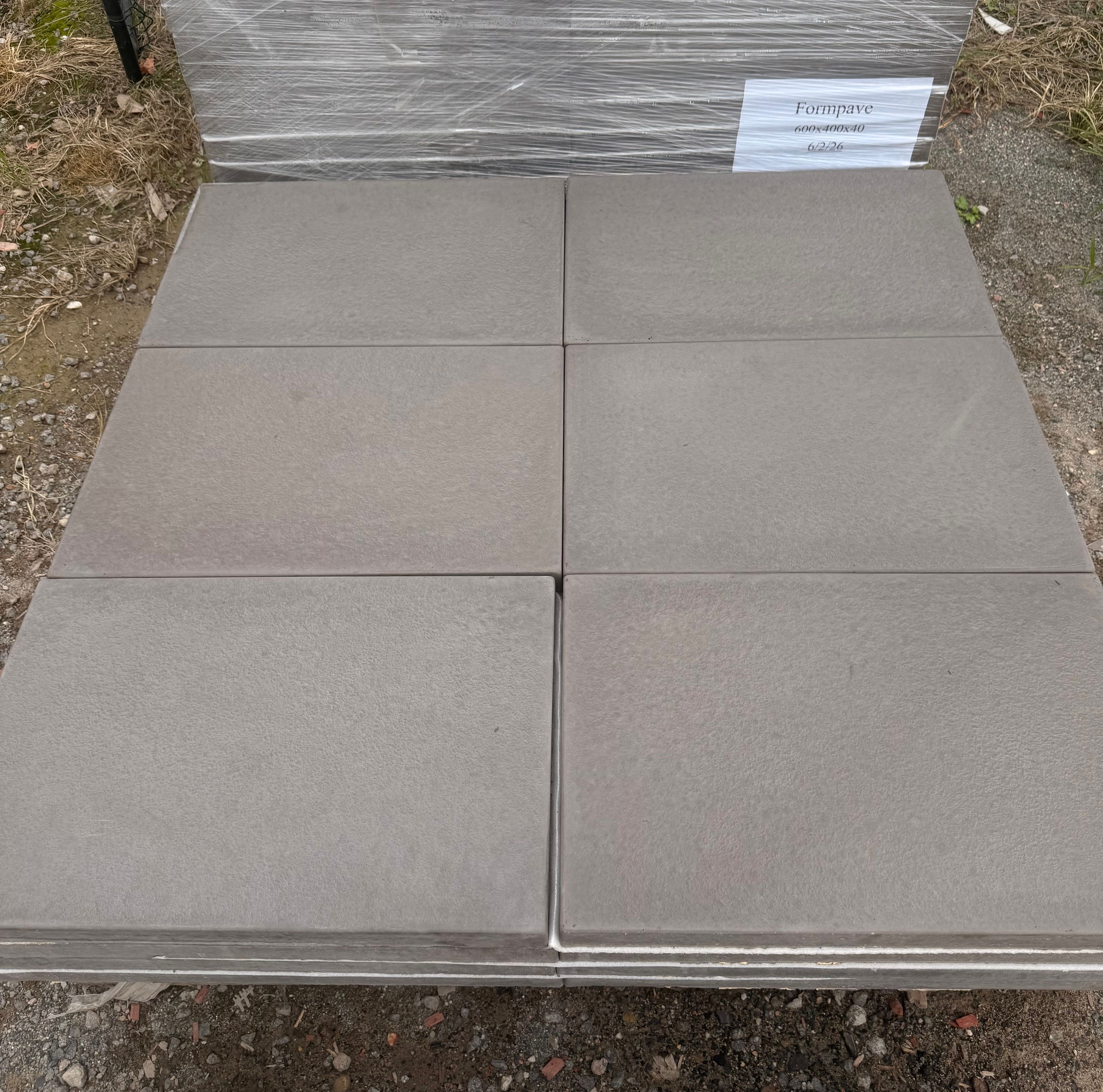 Form Paver (600mm x 400mm x 40mm)
