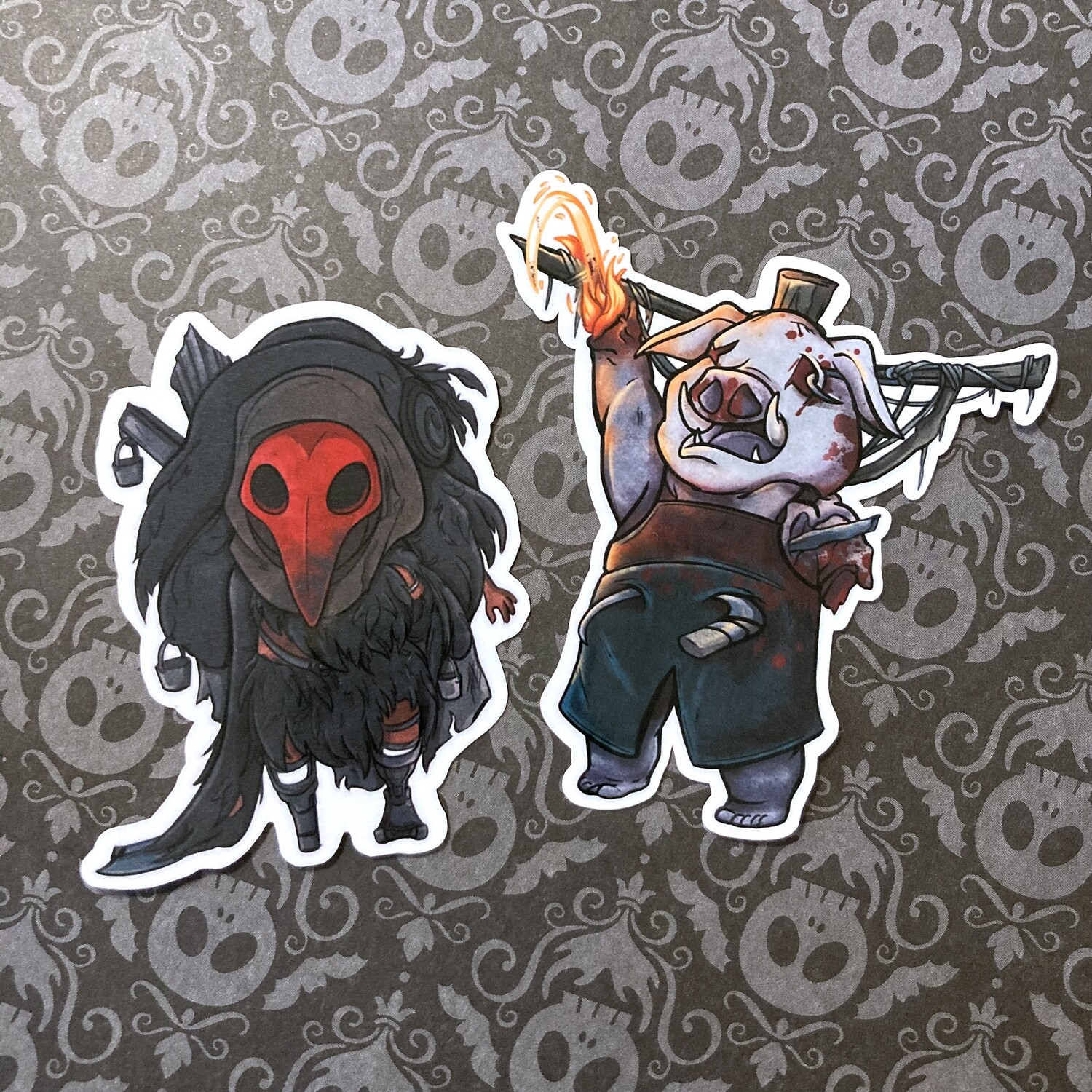 Scrapbeak / Butcher, Hunt: Showdown - Vinyl Gloss Sticker