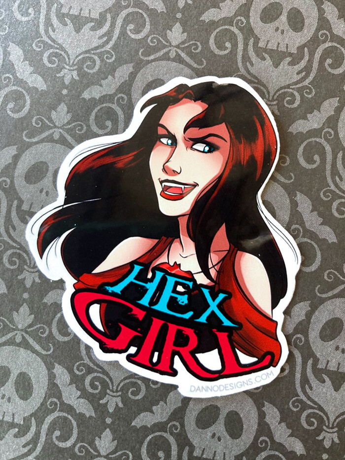 Thorn - Hex Girl, Scooby-Doo: Witches Ghost - Vampire, Witch (Sticker)