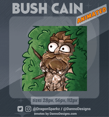 Hunt: Showdown, Cain Bush Meme, Animated (+ Static) - Digital Download
