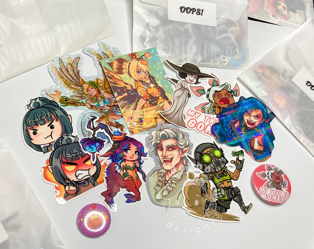&quot;OOPS!&quot; Sticker Packs