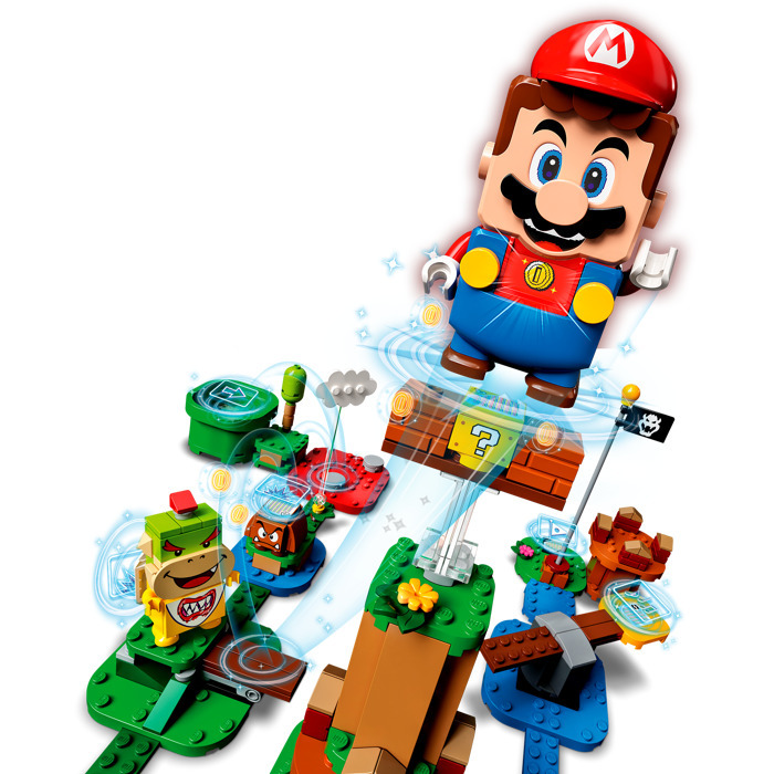 LEGO Super Mario Adventures with Mario Starter Course Set, Buildable Toy  Game, Birthday Gift for Super Mario Bros. Fans and Kids Ages 6 and Up with  Interactive Mario Figure and Bowser Jr.