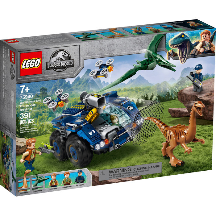 LEGO® Gallimimus and Pteranodon Breakout (75940)