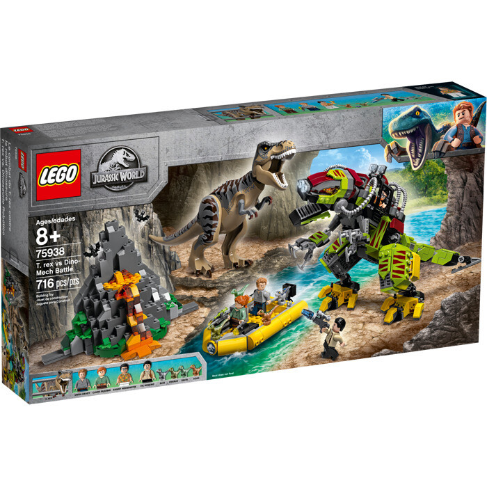 LEGO® t-rex vs dino mech battle (75938)