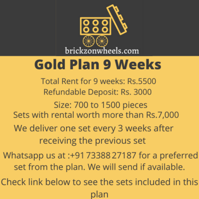 Gold Plan - 9 Weeks