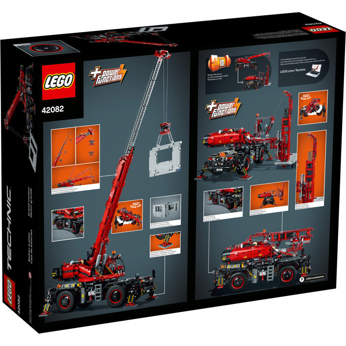 Grúa lego technic 42082 sales