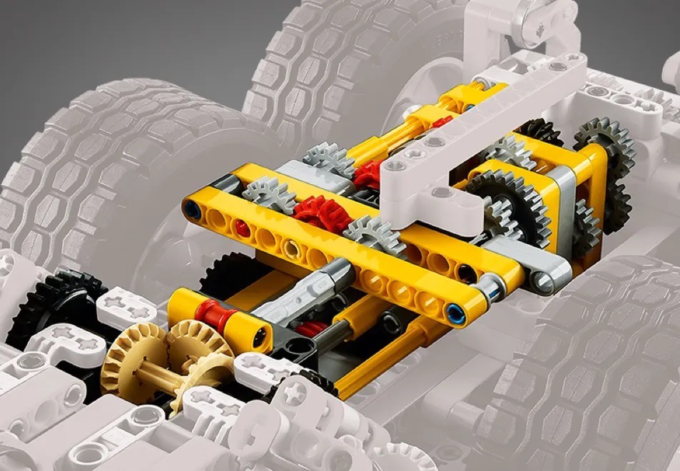 Lego store 6x6 volvo