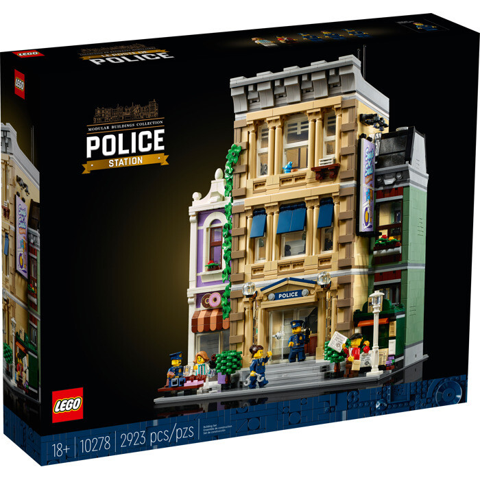 LEGO® Police Station (10278) model ( With Digital Instruction Manual)