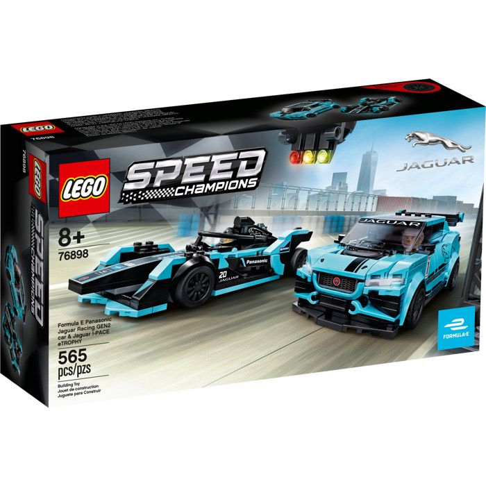 Formula E Panasonic Jaguar Racing GEN2 car &amp; Jaguar I-PACE eTROPHY (76898)