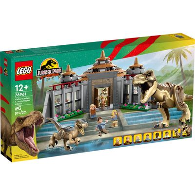 LEGO Visitor Centre: T. rex &amp; Raptor Attack Set (76961)