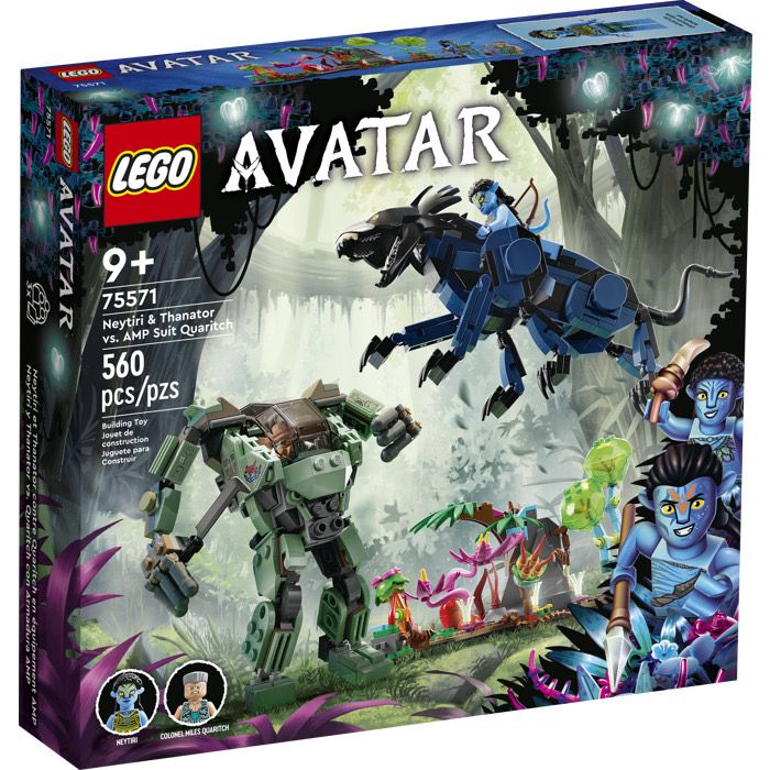 LEGO® Avatar Neytiri &amp; Thanator vs. AMP Suit Quaritch (75571)