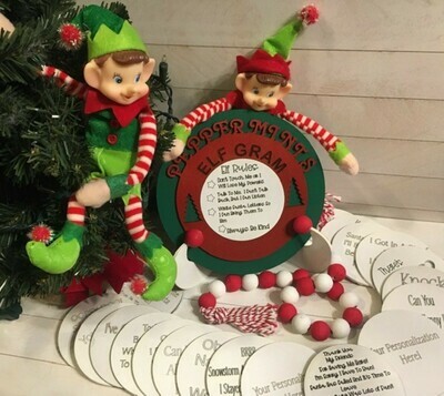 Personalized Elf Gram Daily Message Personalized Elf Gram Daily Message