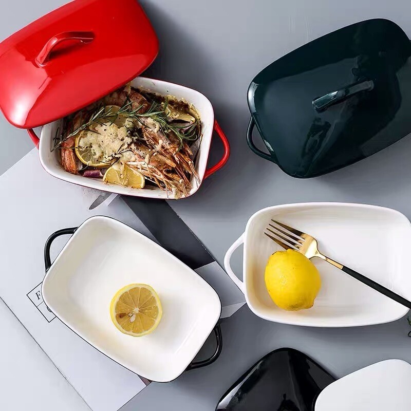 Mizunoo Dish with Lid