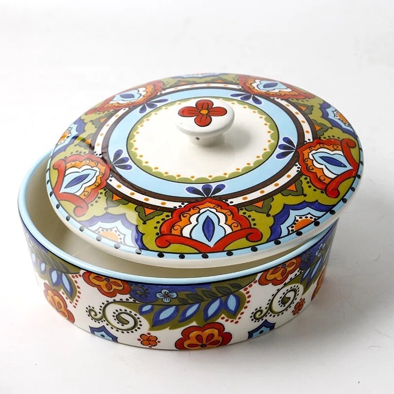Yoshino Bowl with Lid