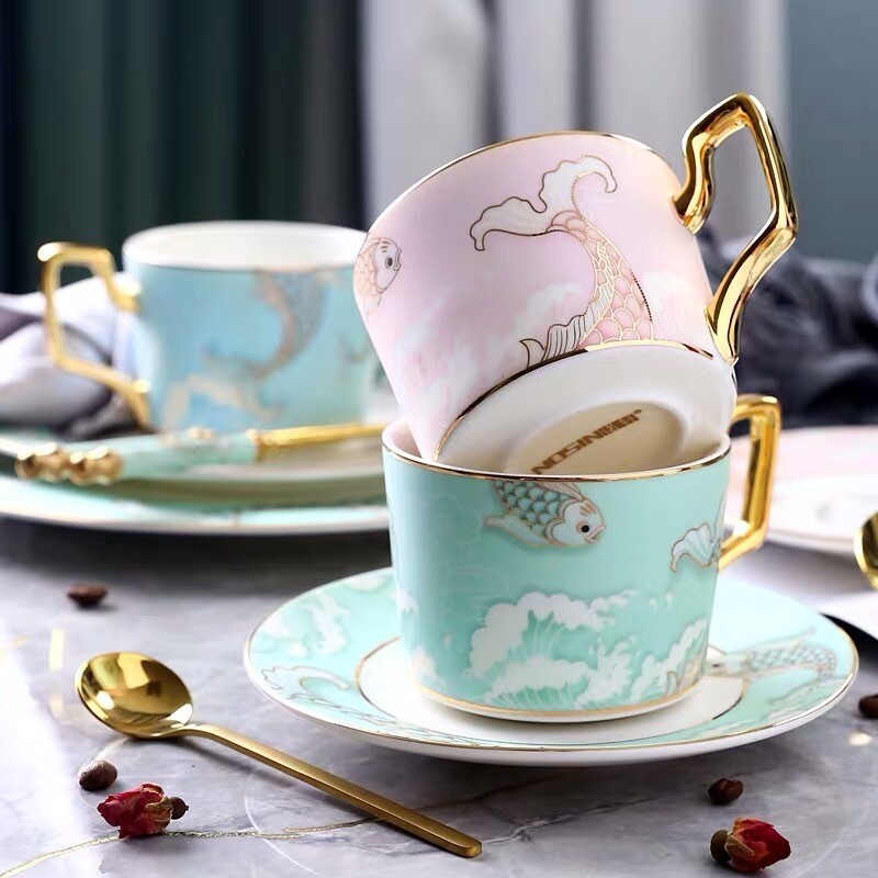 Koi Teacup Set