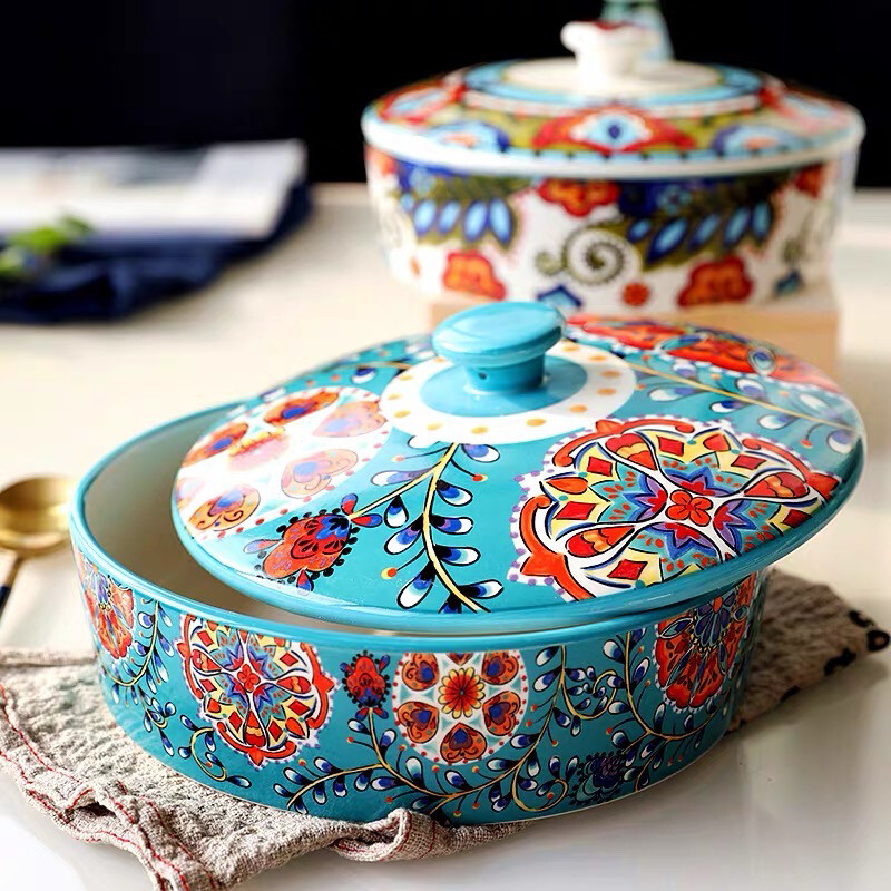 Yoshino Bowl with Lid