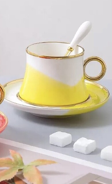 Puyumi Teacup Set, Color: Blue