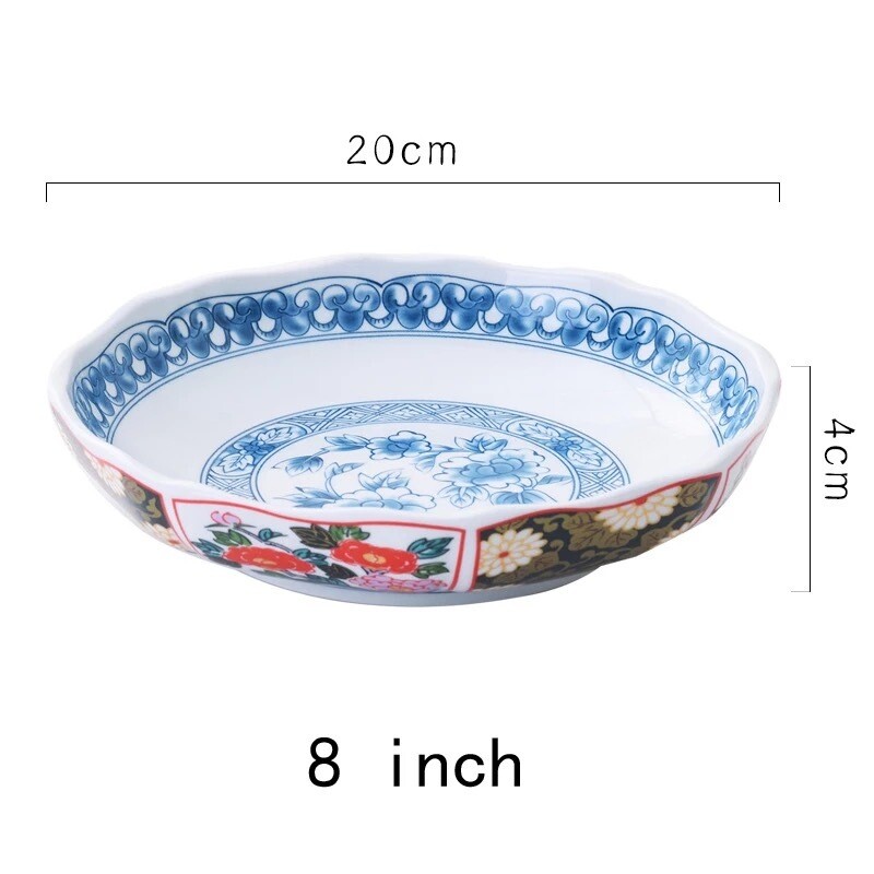 Kyna 8inch Shallow Bowl, Color: V