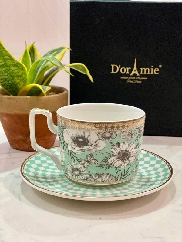 Aimi Teacup Set Green