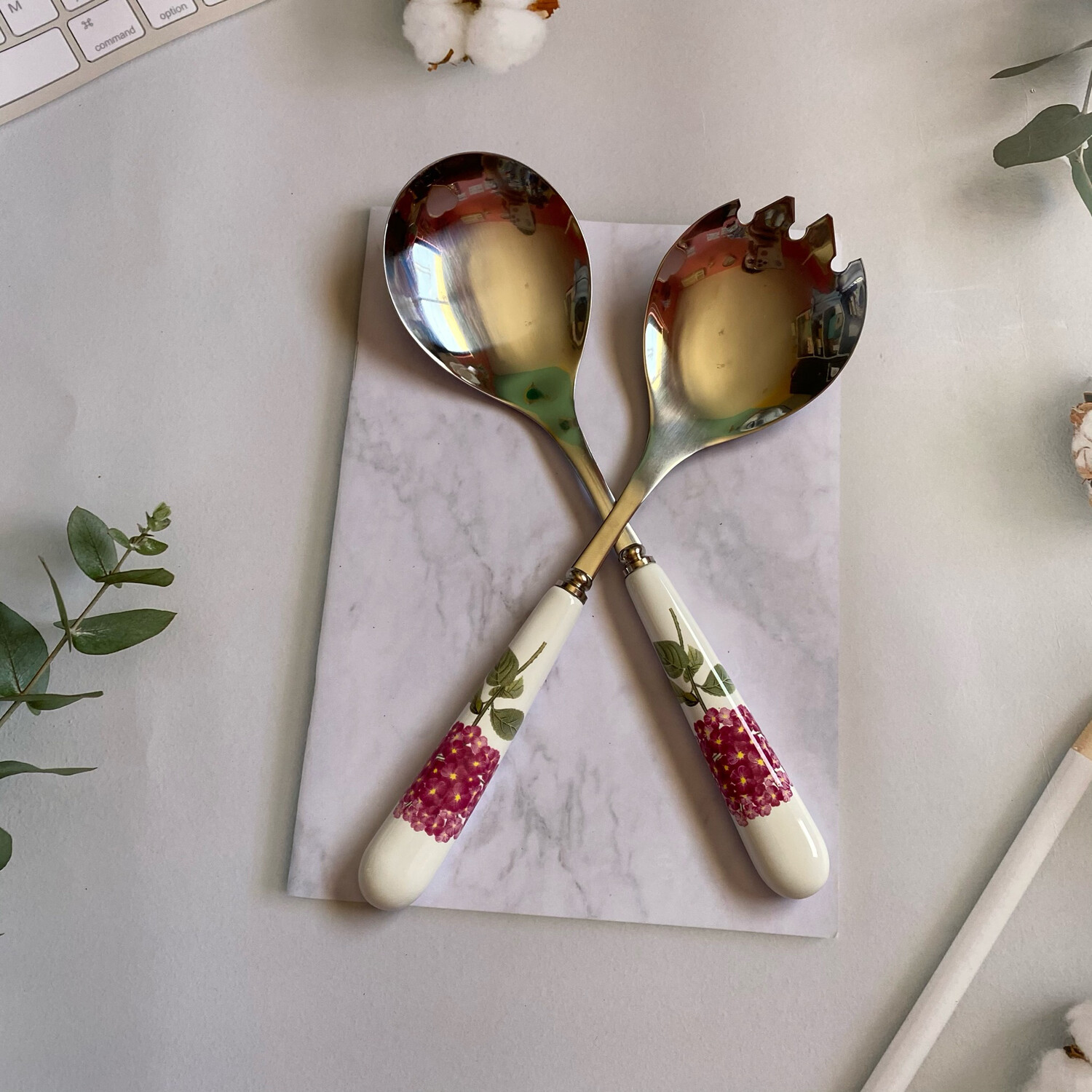Sumika Salad Serving Set, Color: E1