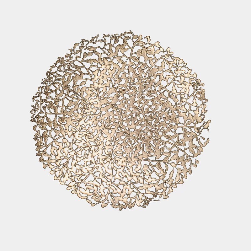 Runa Placemat - Gold