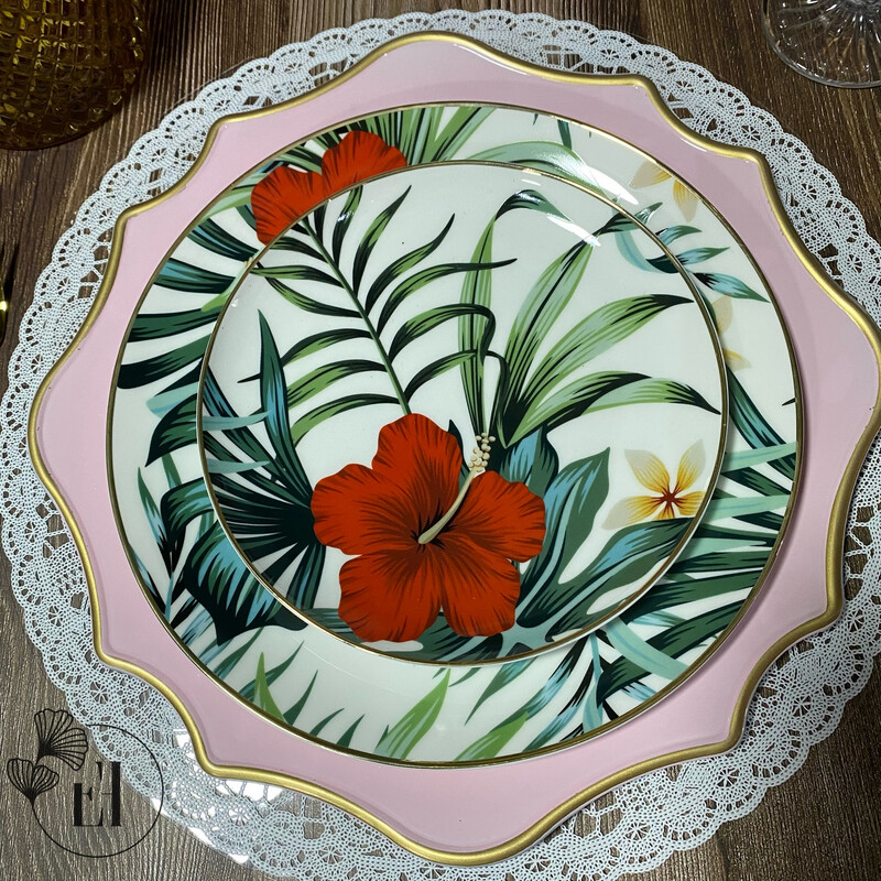 Daria 2pc Dinner &amp; Salad Plate