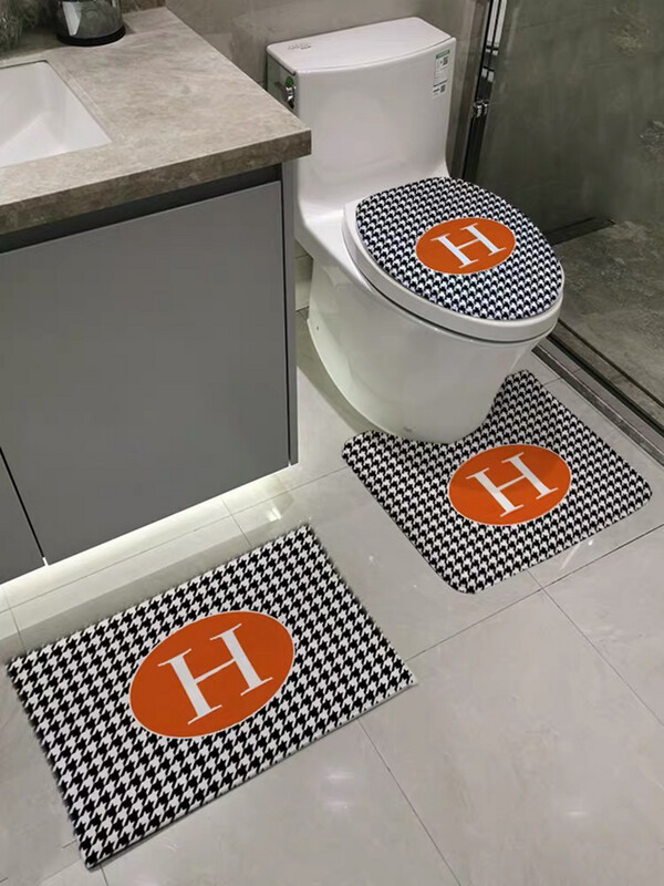 Hiroto 3pc Toilet Mat
