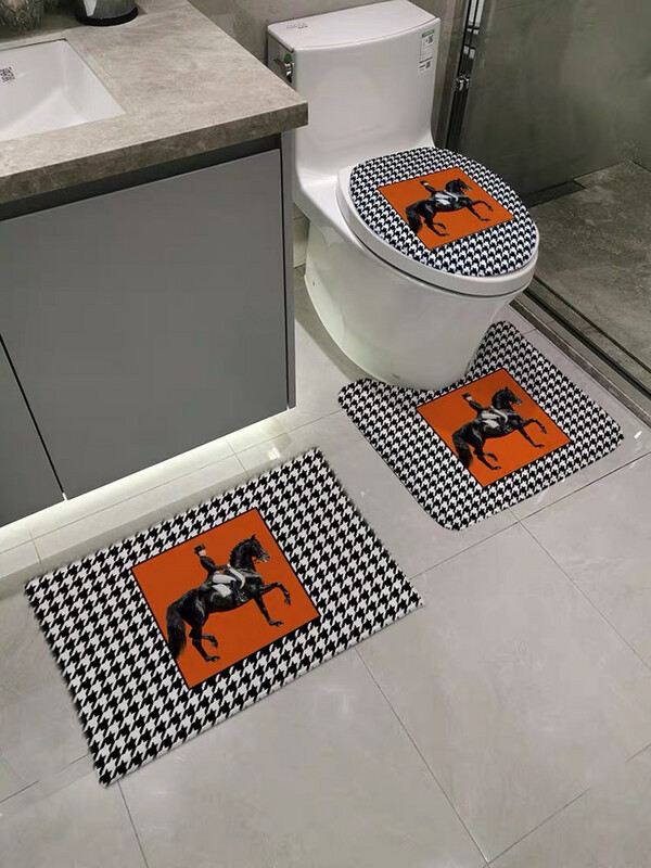 Hiromi 3pc Toilet Mat