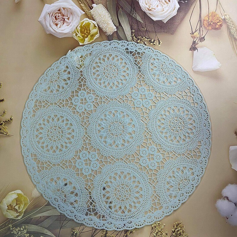 Jinka PVC Lace - Blue