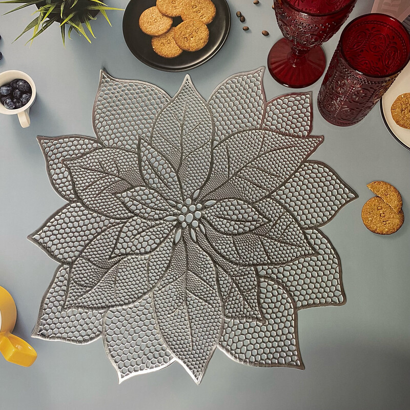 Jimma PVC Placemat - Silver